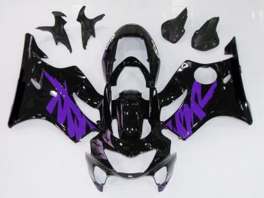 Gloss Black & Purple 99-00 CBR600 F4 Fairings