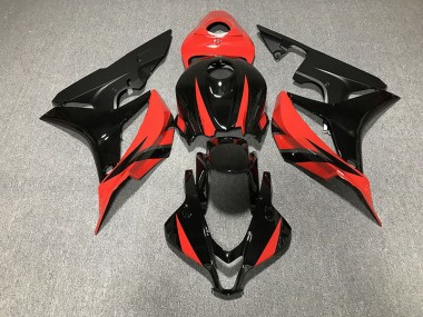 Gloss Black & Red 07-08 CBR600RR Fairings