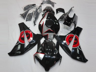 Gloss Black & Red 08-11 CBR1000RR Fairings