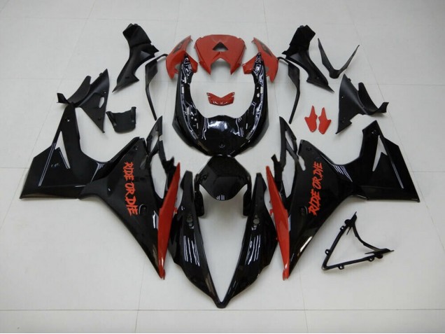 Gloss Black Style 13-16 Daytona 675 Fairings