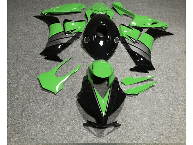 Gloss Green Black and Grey 12-16 CBR1000RR Fairings