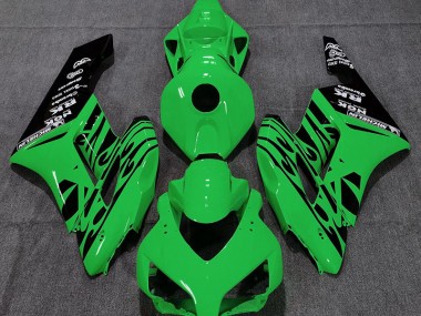 Gloss Green Flame 04-05 CBR1000RR Fairings