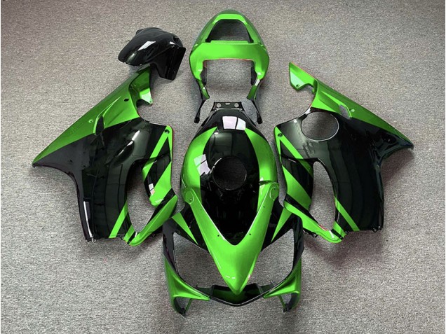 Gloss Green and Black 01-03 CBR600 F4i Fairings