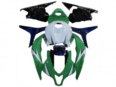 Gloss Green and Blue 09-12 CBR600RR Fairings