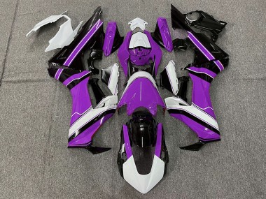 Gloss Purple White and Black 17-23 CBR1000RR Fairings