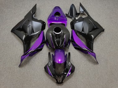 Gloss Purple and Black 09-12 CBR600RR Fairings