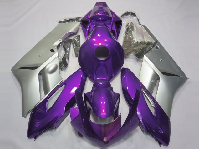 Gloss Purple and Silver 04-05 CBR1000RR Fairings