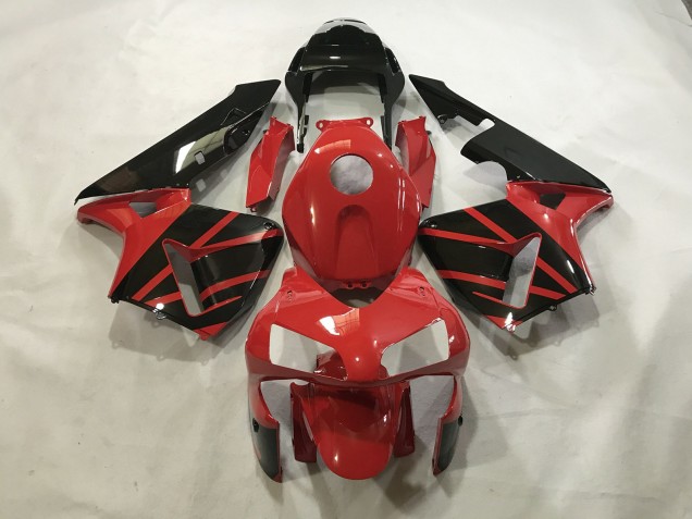 Gloss Red / Black 03-04 CBR600RR Fairings