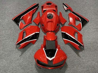 Gloss Red Black and White 13-23 CBR600RR Fairings