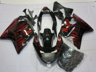 Gloss Red Flame 96-07 CBR1100XX Fairings