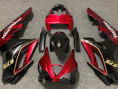 Gloss Red and Black 09-12 Daytona 675 Fairings