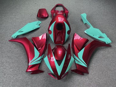 Gloss Red and Teal 12-16 CBR1000RR Fairings