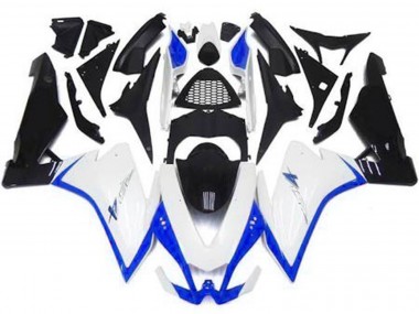 Gloss White & Blue 10-15 RSV4 1000 Fairings