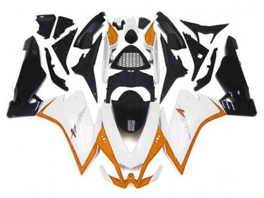 Gloss White & Orange 10-15 RSV4 1000 Fairings