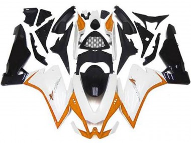 Gloss White & Orange 10-15 RSV4 1000 Fairings