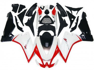 Gloss White & Red 10-15 RSV4 1000 Fairings