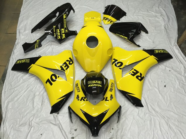 Gloss YELLOW Repsol 08-11 CBR1000RR Fairings