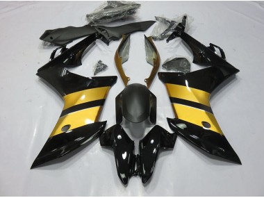 Gold Black CBR Design 11-12 CBR600F Fairings