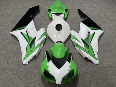 Green White and Gloss Black 04-05 CBR1000RR Fairings