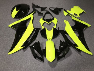 High Viz and Black Custom 08-16 R6 Fairings