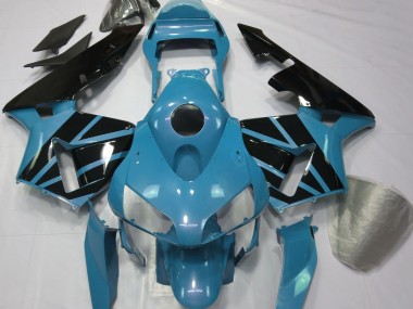 Light Blue & Gloss Black 03-04 CBR600RR Fairings