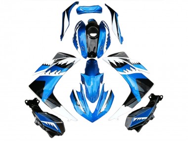 Light Blue Shark 15-18 R3 Fairings