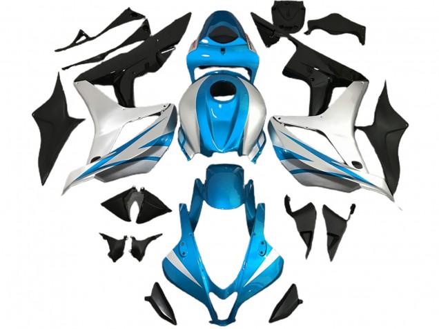 Light Blue and Silver OEM Style 07-08 CBR600RR Fairings