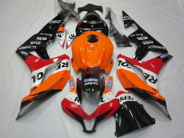 Light Orange Repsol 07-08 CBR600RR Fairings