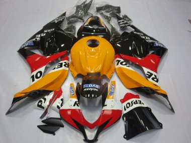 Light Orange Repsol 09-12 CBR600RR Fairings