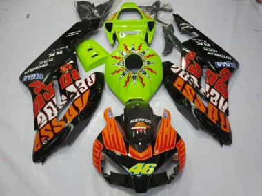 Lime Rossi 04-05 CBR1000RR Fairings