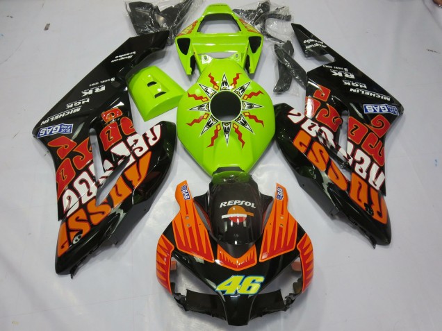 Lime Rossi 04-05 CBR1000RR Fairings