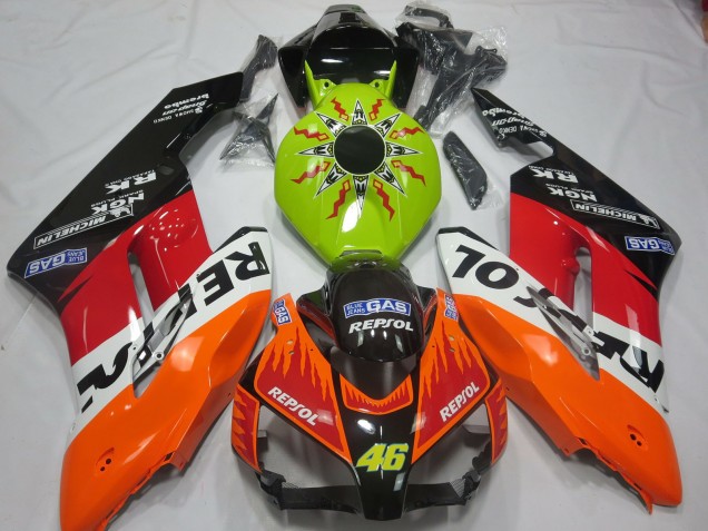 Lime Rossi Repsol 04-05 CBR1000RR Fairings