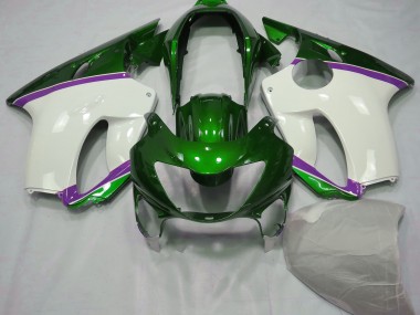 Lizard Green and Purple 99-00 CBR600 F4 Fairings