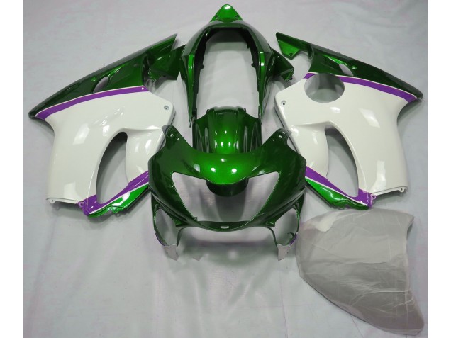 Lizard Green and Purple 99-00 CBR600 F4 Fairings