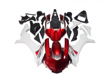 Maroon Custom OEM Style 15-19 R1 Fairings