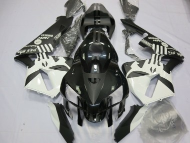 Matte Black & Puisher Logos 05-06 CBR600RR Fairings