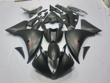 Matte Black Red 09-11 R1 Fairings