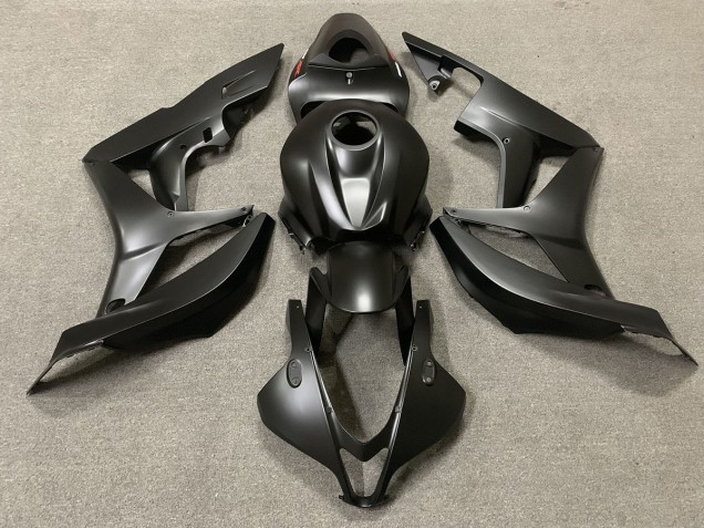 Matte Black 07-08 CBR600RR Fairings