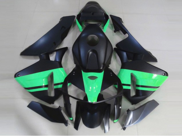 Matte Black & Special Green 05-06 CBR600RR Fairings