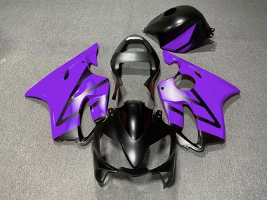 Matte Black and Purple 01-03 CBR600 F4i Fairings