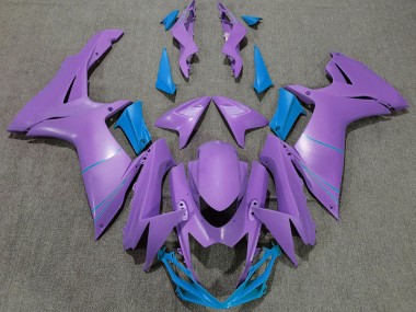 Matte Purple & Blue 11-24 GSXR 600-750 Fairings