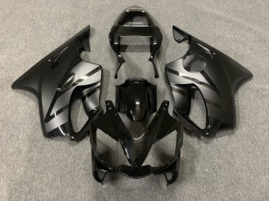 Matte and Gloss Black 01-03 CBR600 F4i Fairings