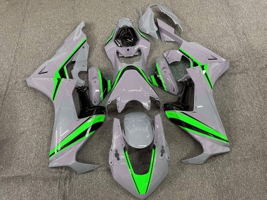 Nardo with Green Stripes 17-23 CBR1000RR Fairings