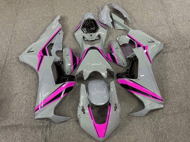 Nardo with Pink Stripes 17-23 CBR1000RR Fairings