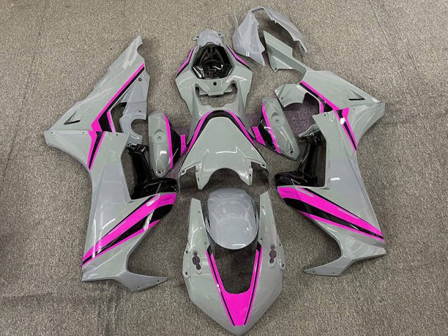 Nardo with Pink Stripes 17-23 CBR1000RR Fairings