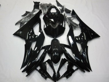 No.2 Gloss Black 08-16 R6 Fairings