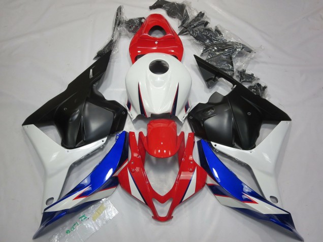 OEM Style Black White Red and Blue 09-12 CBR600RR Fairings