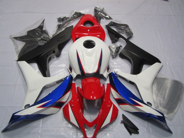 OEM White Red Blue Style Design 07-08 CBR600RR Fairings