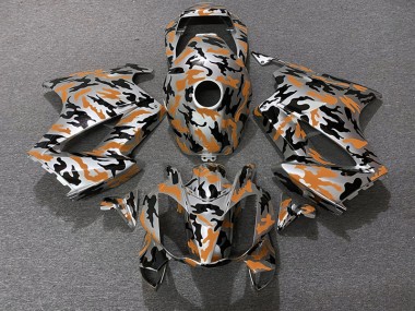 Orange Camo 02-12 VFR800 Fairings