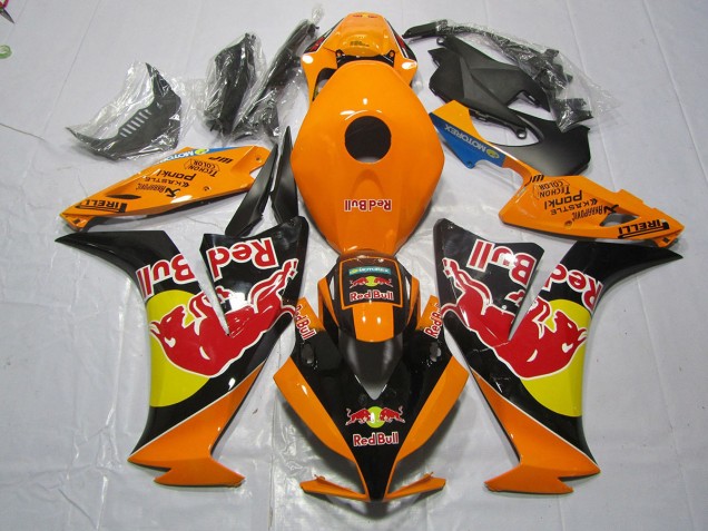 Orange Red Bull 12-16 CBR1000RR Fairings